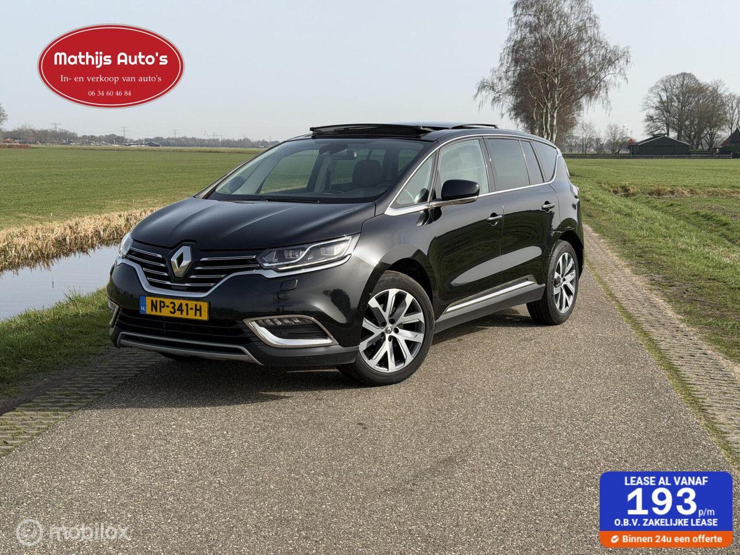 Renault Espace 1.6 TCe Initiale Paris 7persoons automaat