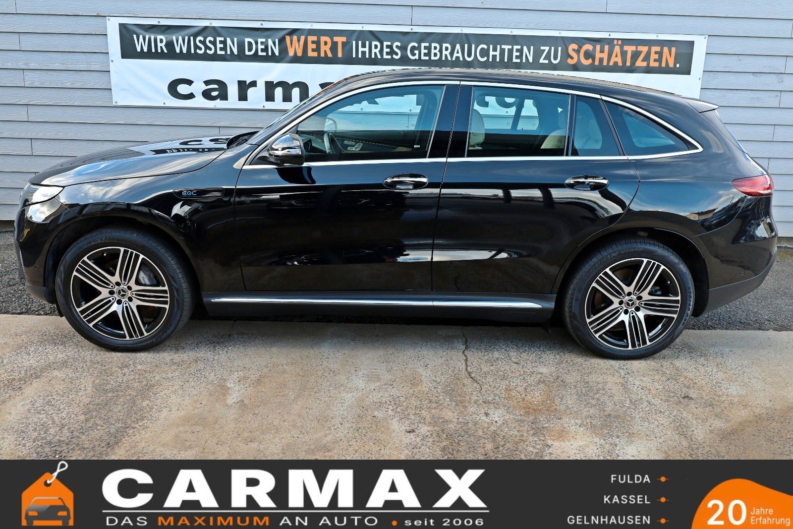 Fahrzeugabbildung Mercedes-Benz EQC 400 4M,Leder,HUD,360°Kam.,SD,ACC,Sitzlüftung