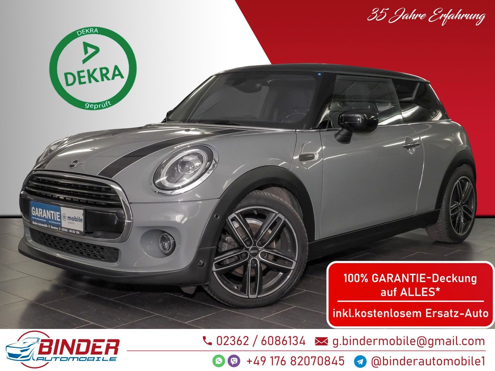 MINI COOPER*SORGLOS-PAKET*GARANTIE*VIDEO AUF ANFRAGE*