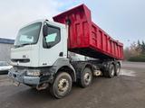 Renault Kerax 420 8x4 tipper full steel manual big box - Renault Kerax