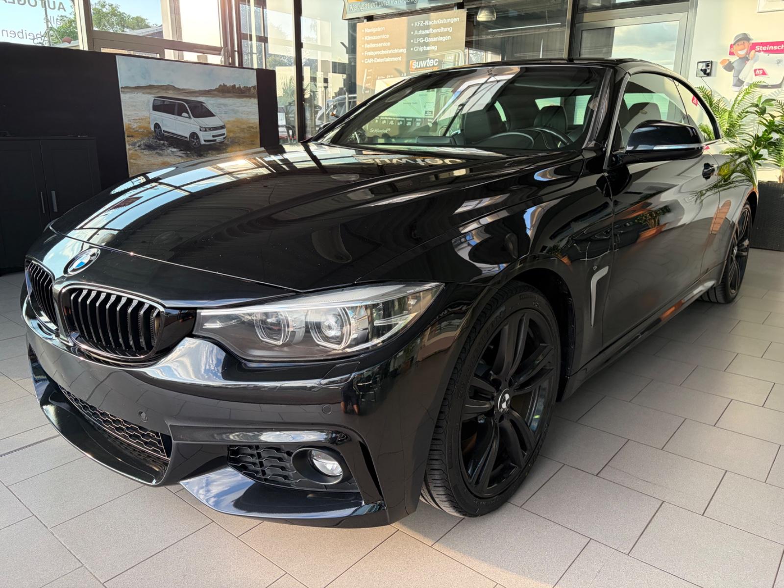 BMW 420i Cabrio M-Paket NAVI/LED/SHZ/R-KAMERA/1.HAND