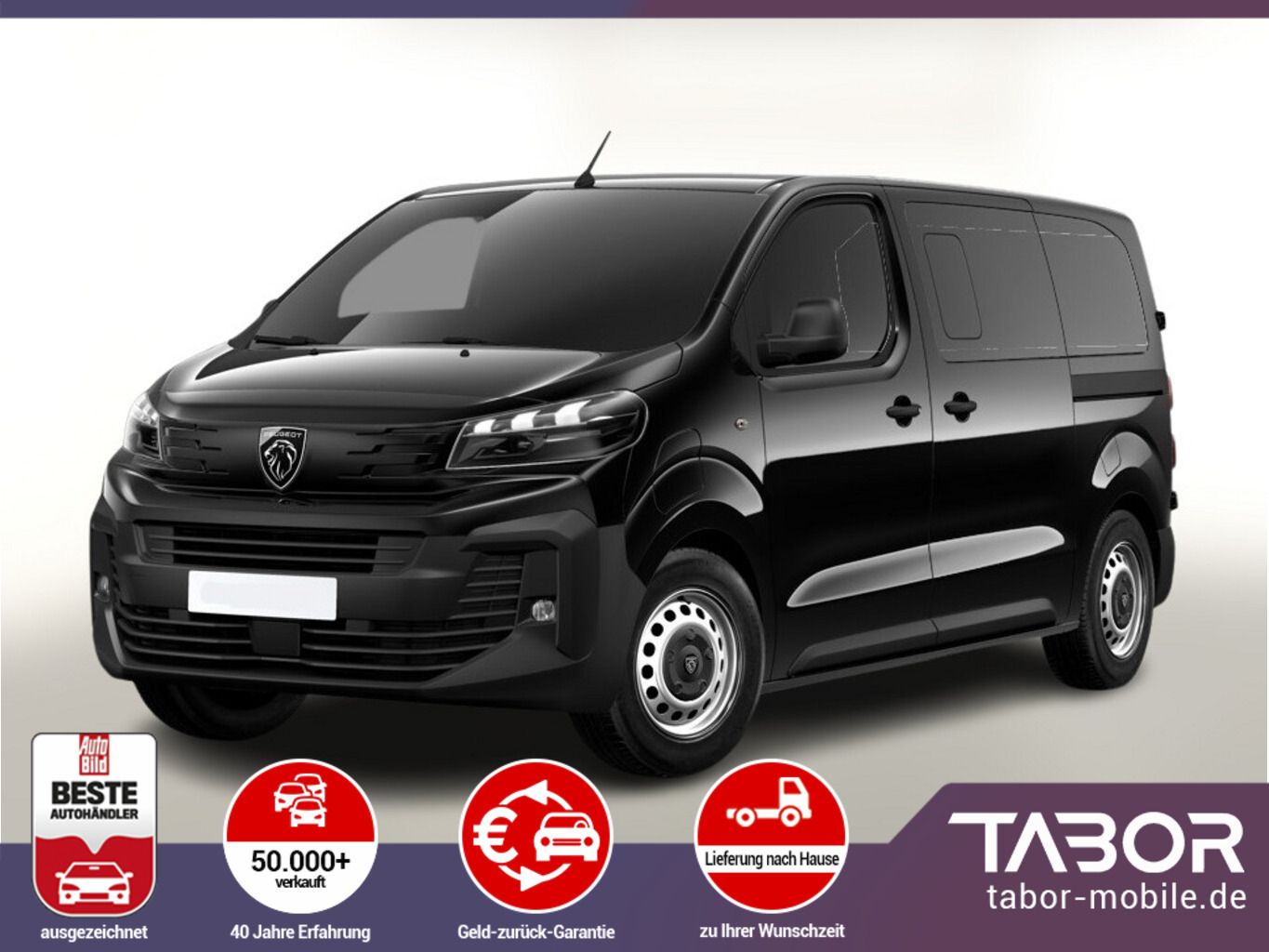 Peugeot Expert Kombi L2 180 EAT8 Nav Kam AHK LED 9-S HFT