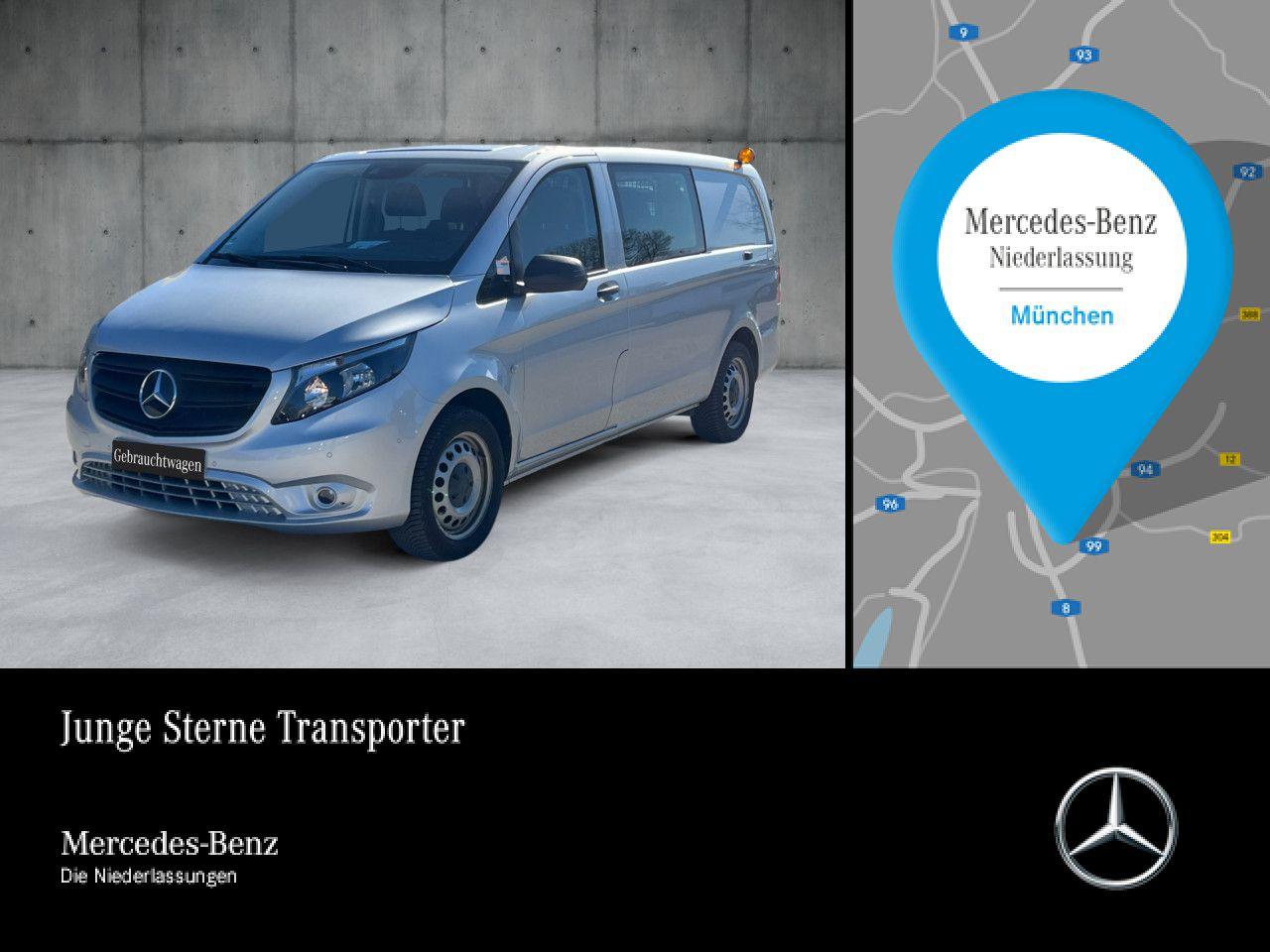 Mercedes-Benz Vito 114 CDI Mixto Lang 6-Sitzer+Klima+PTS+Navi