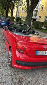 Peugeot 207 cc Cabrio Rot Sportedition zu ... - Peugeot 207 Sport mit Diesel-Antrieb