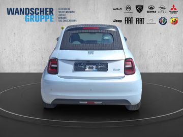 Fiat 500 e la Prima Cabrio 360+Kam.+KeyLess+Navi+SHZ