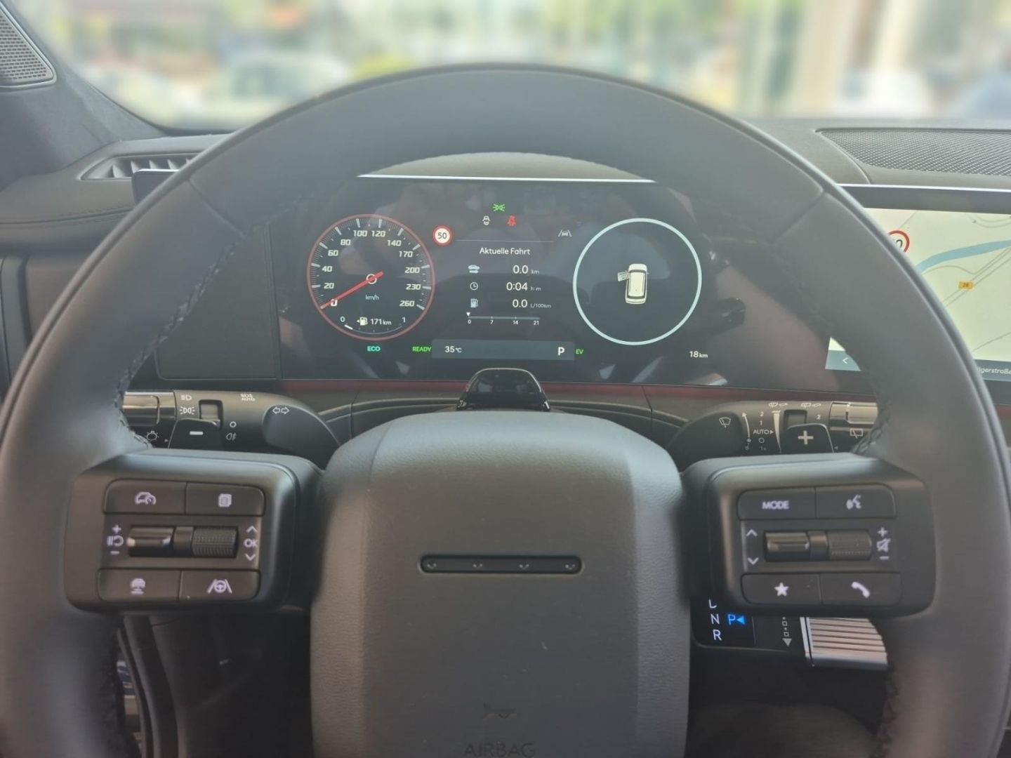 Fahrzeugabbildung Hyundai SANTA FE HEV 1.6 T-GDI Blackline Glas-Schiebedac