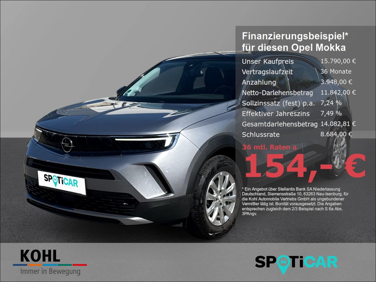 Opel Mokka Edition 1.2 Turbo EU6d Start-Stop LED Temp