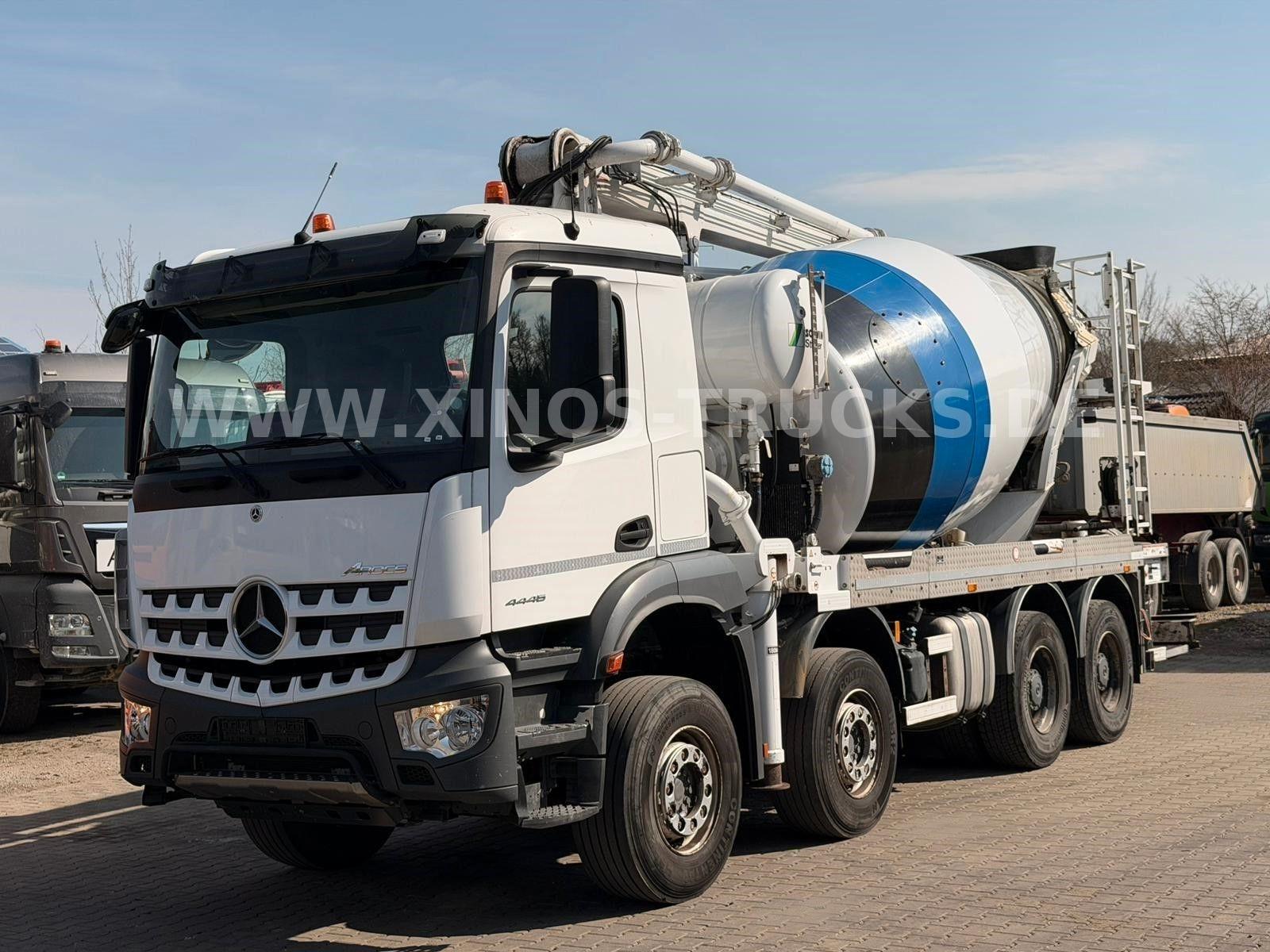 Mercedes-Benz Arocs 4445 Schwing FBP 27M - 7M3 Mischer German