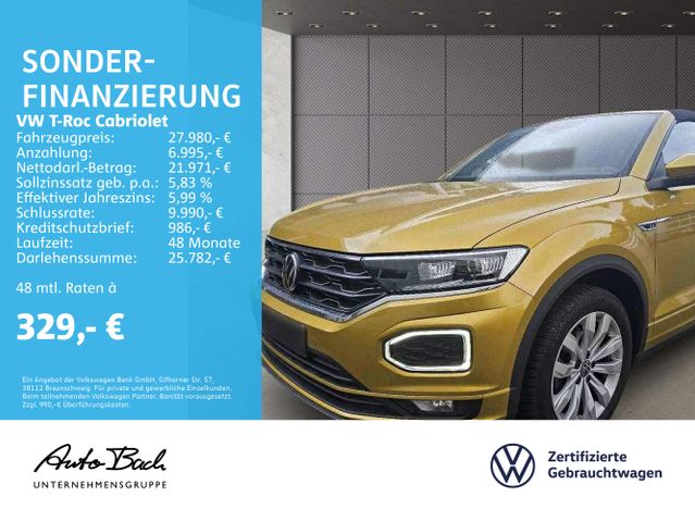 Volkswagen T-Roc Cabriolet 1.5 TSI "R-Line" DSG Navi LED AC