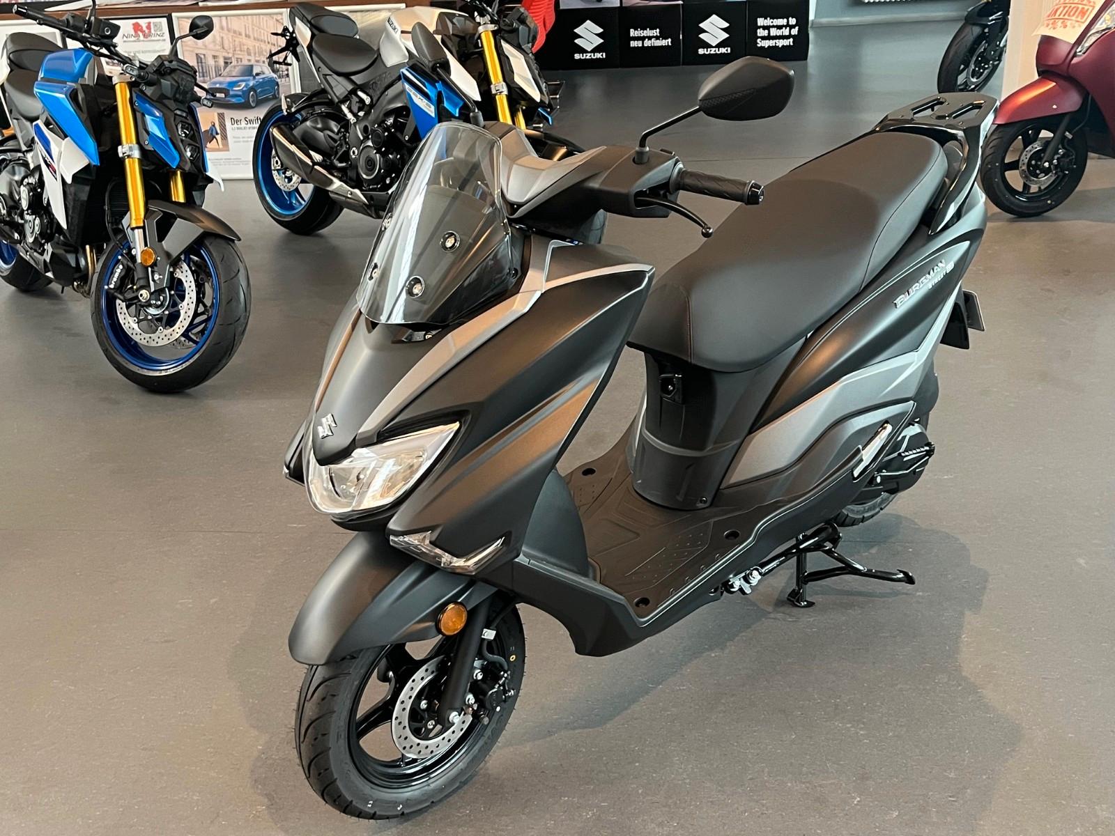Suzuki Burgman 125 EX schwarz  Aktionspreis !