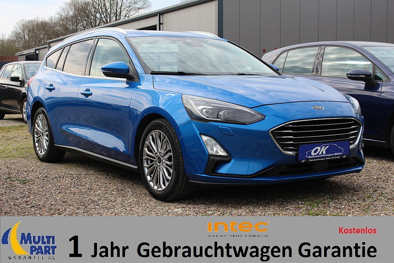 Ford Focus Titanium*S.Heft*LED*LenkHZ*CAM*ScheibenHZ
