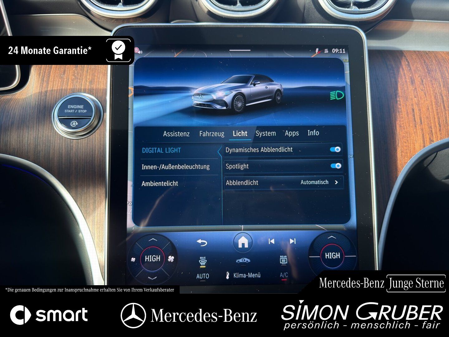 Fahrzeugabbildung Mercedes-Benz CLE 450 4M Cabrio Sitzklima Standhzg. 360 AHK