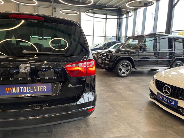 MYAUTOCENTER – Gebraucht- und Jahreswagen mit Werkstattservice in Pfaffenhofen Seat Alhambra Style Viva *2. Hand*AHK*Klima*7-Sitzer*