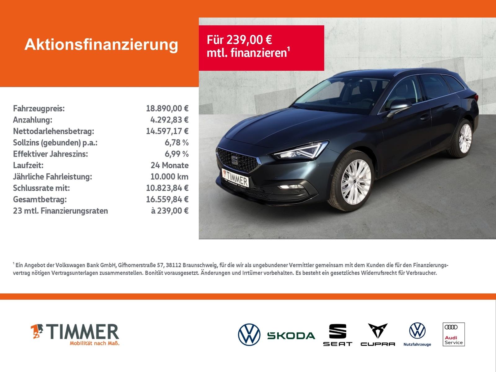 Seat Leon ST 2.0 TDI DSG XCELLENCE +LED +ACC +NAVI +L