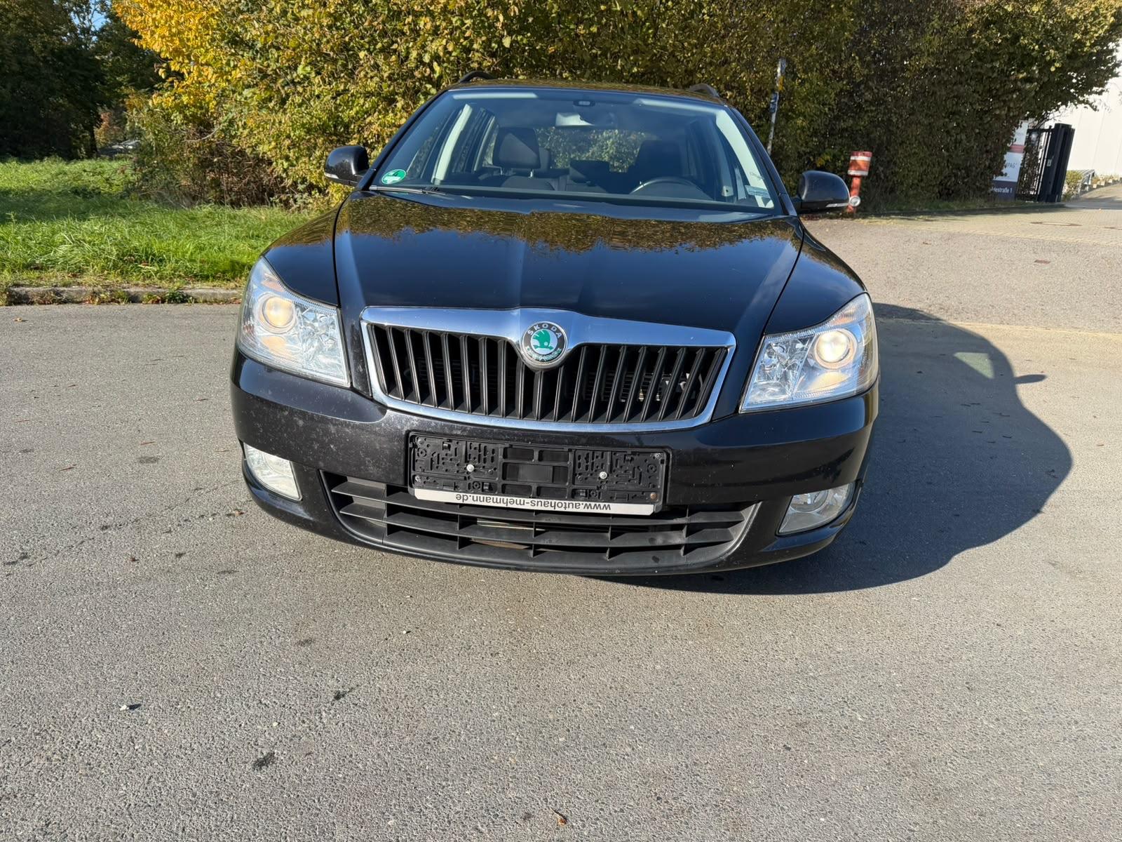 Skoda Octavia 2010 — rear view