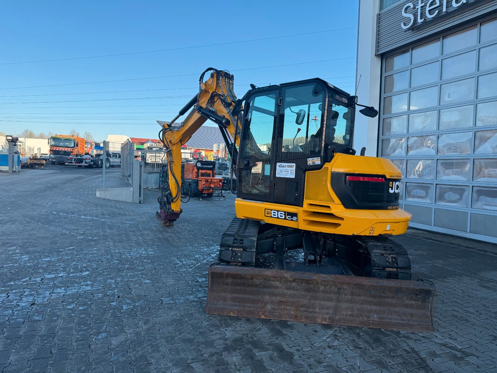 Fahrzeugabbildung JCB 86C - 2 T/ nur 627h! / 2022 / Holp Rototop