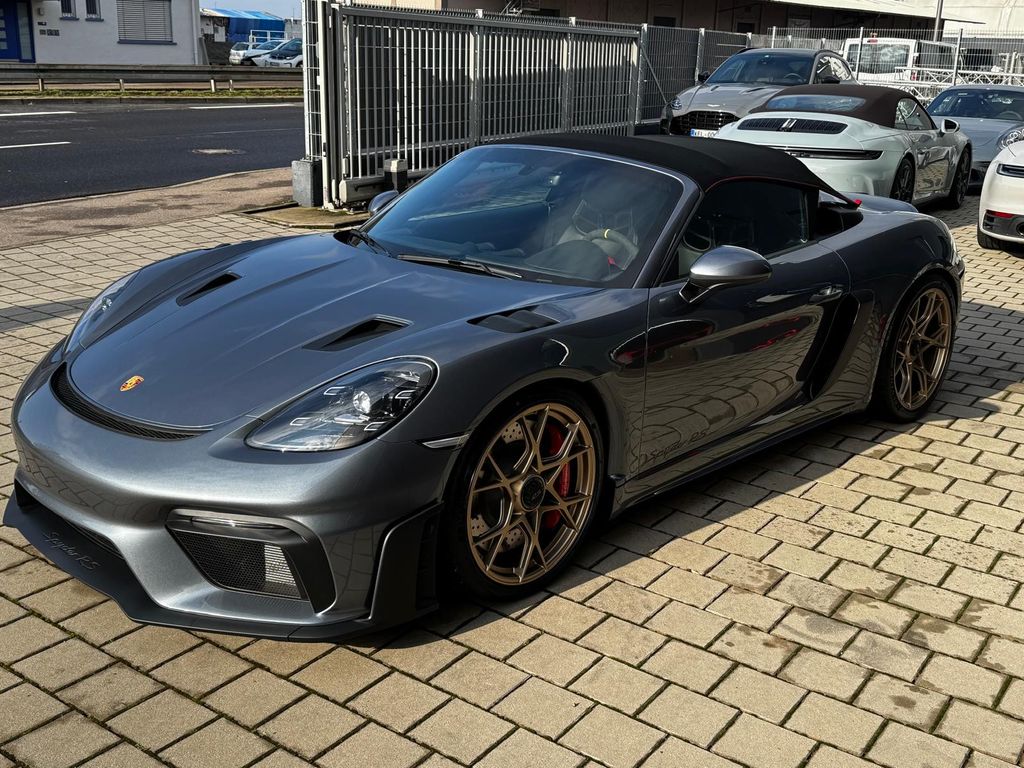 Porsche Boxster 718 RS Spider  Krypto-Zahlung möglich