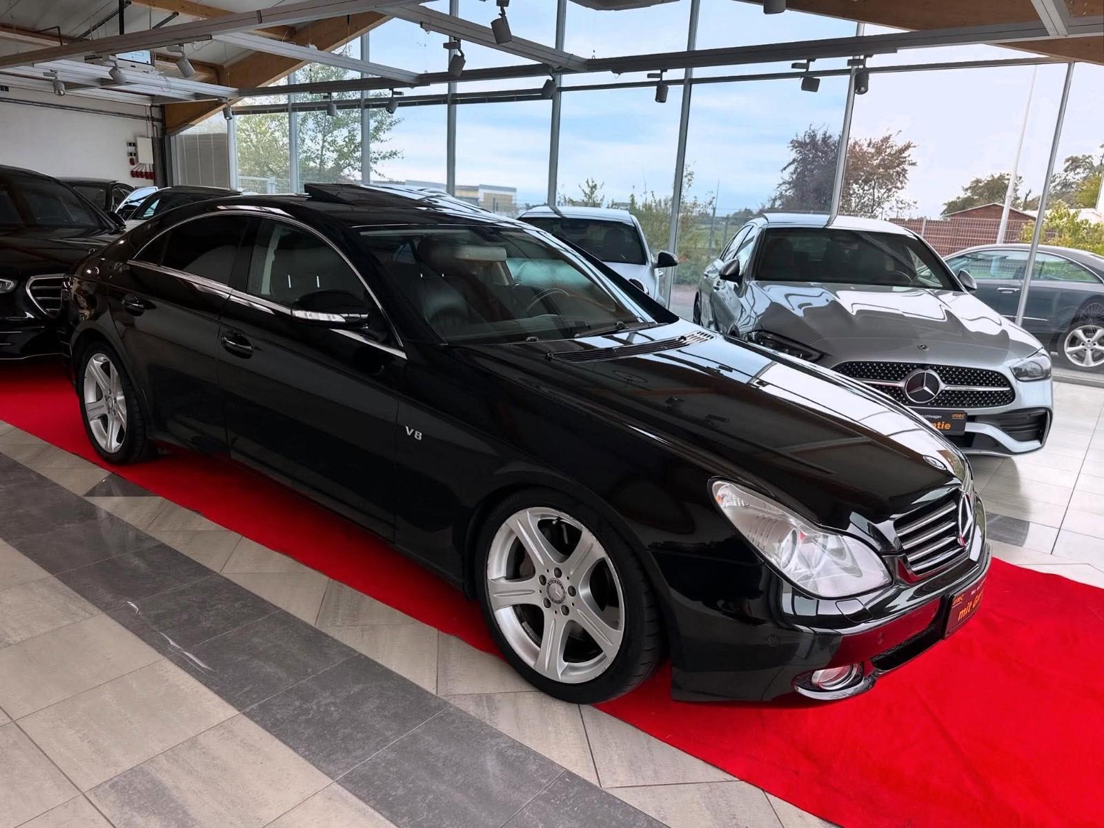 Mercedes CLS 500 5.5 V8 387 ch – Pack AMG – Toit ouvrant – Entretien Mercedes – 125 000 km
