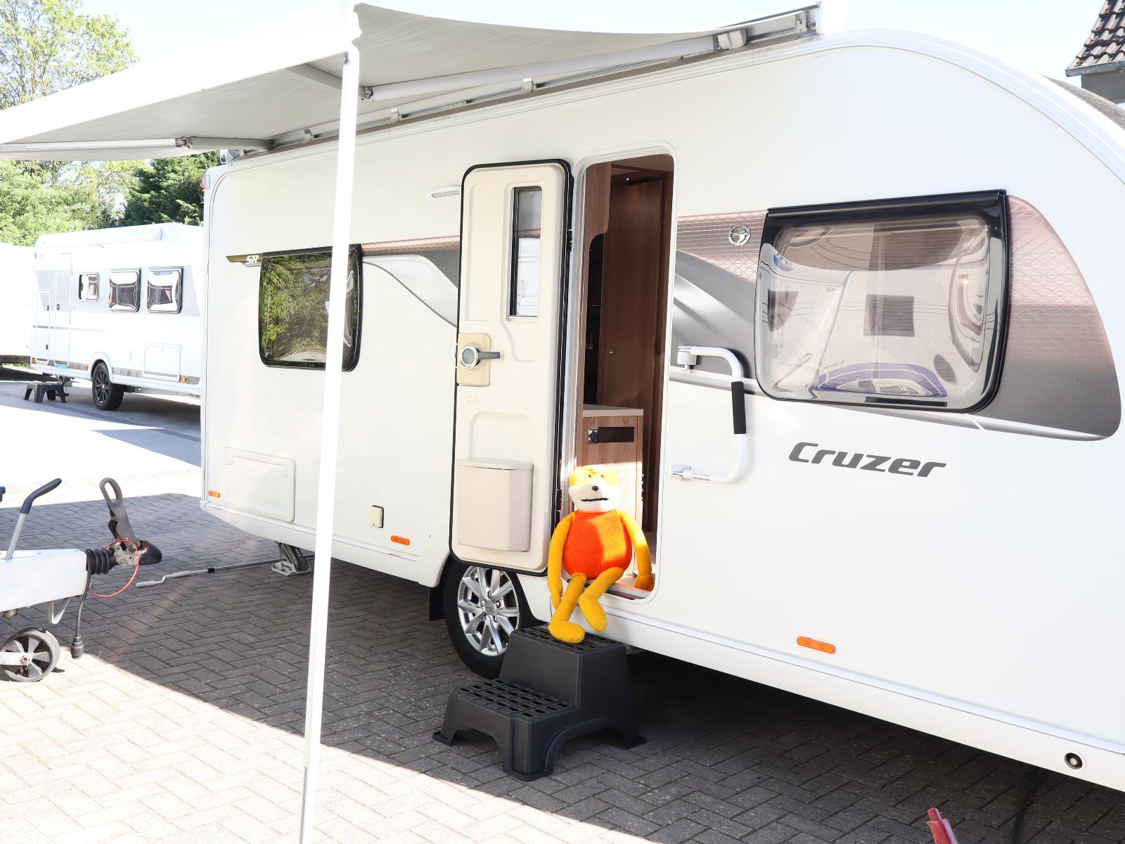 Sprite Cruzer 480 SR Markise Mover Dusche volle Hütte