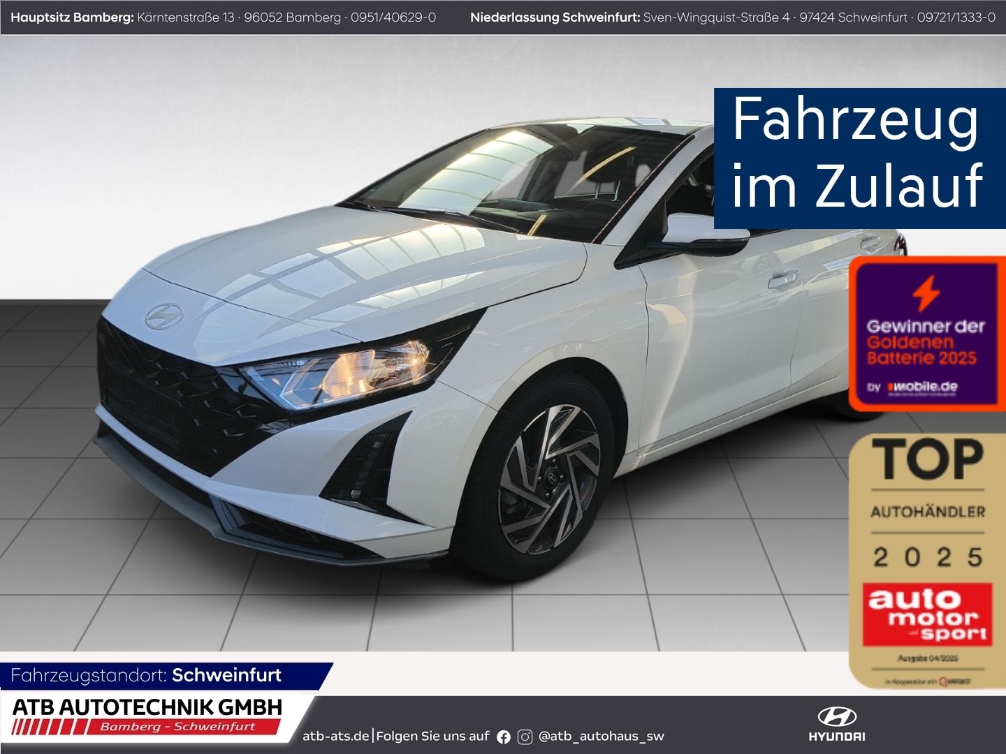 Fahrzeugabbildung Hyundai i20 Trend 1.0 T-DCi DCT Navi Apple CarPlay