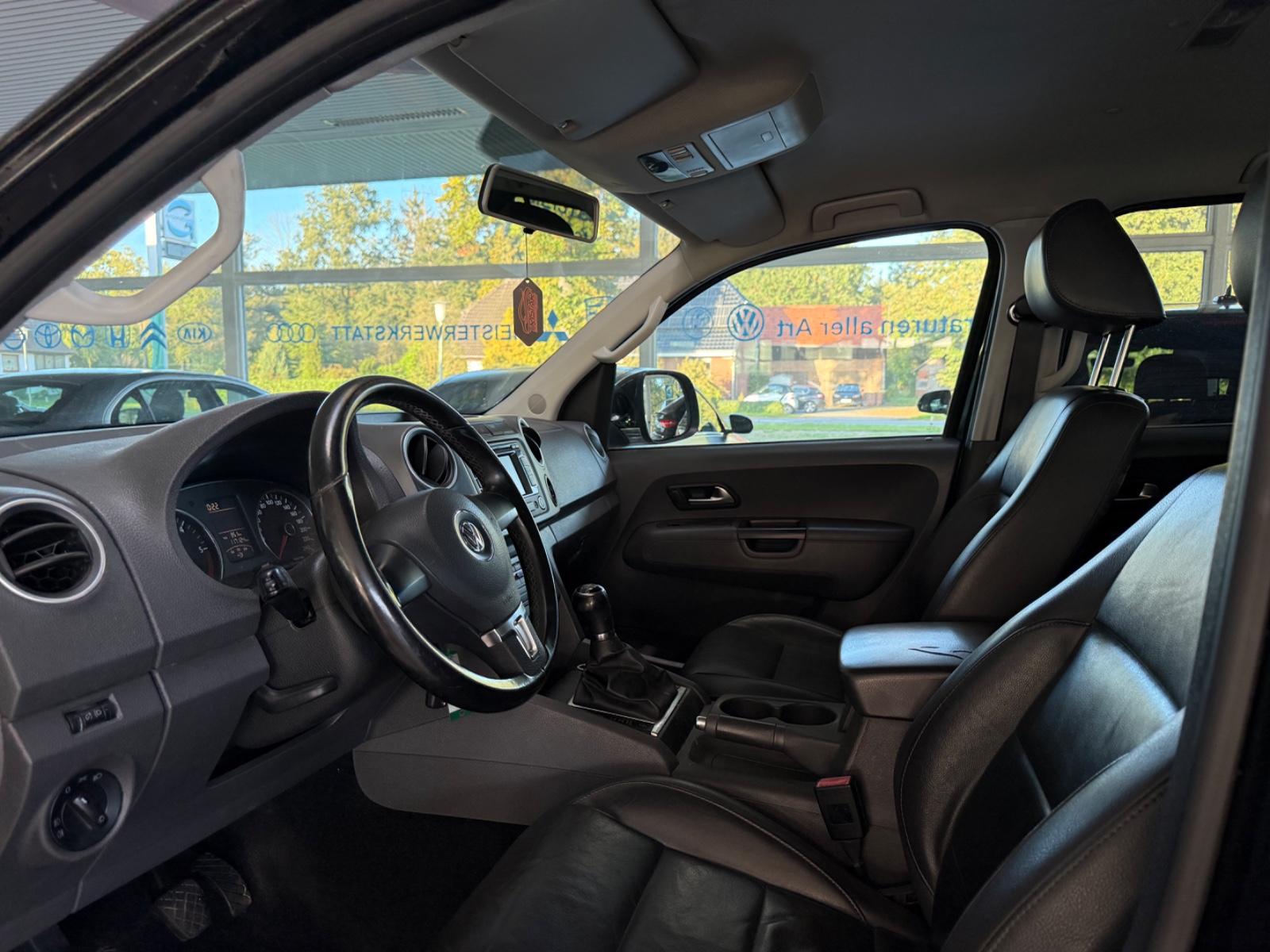 Volkswagen Amarok 2.0 BiTDI 163 ch Highline DoubleCab 4Motion • Cuir • GPS • Attelage 3 t • 19"