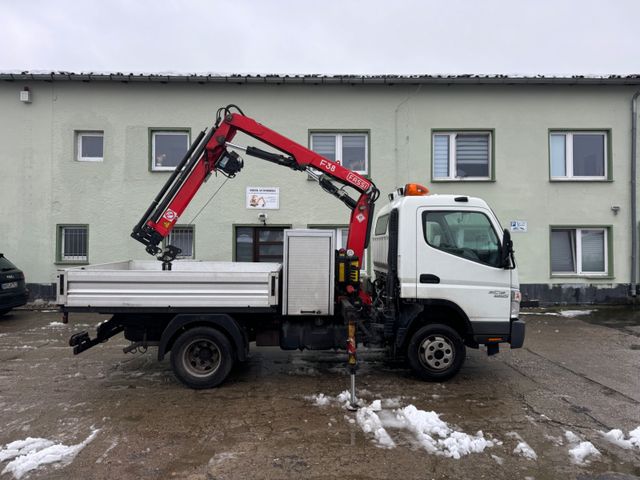 Mitsubishi Canter Fuso 6C15 Fassi F38 mit Funk Seilwinde