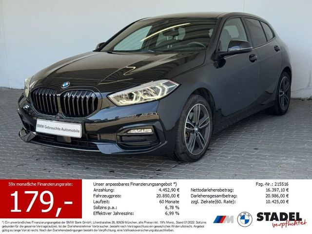 BMW 118i Sport Line LED.HiFi.ParkAs.PDCvo+hi.DAB.SHZ
