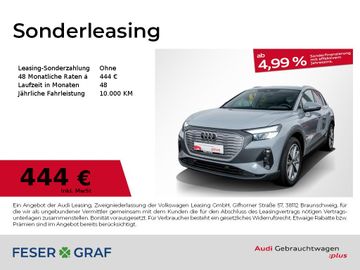 Audi Leasingangebot: Audi Q4 45 e-tron,LED,AZV,20",Navi+