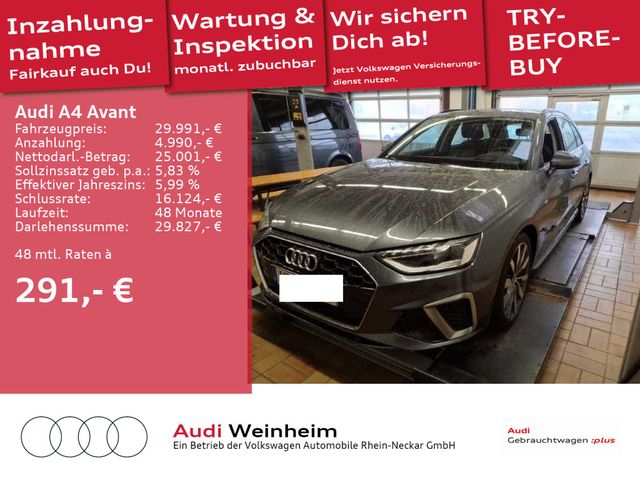 Audi A4 Avant 40 TDI S-line Matrix-LED Navi S-tronic