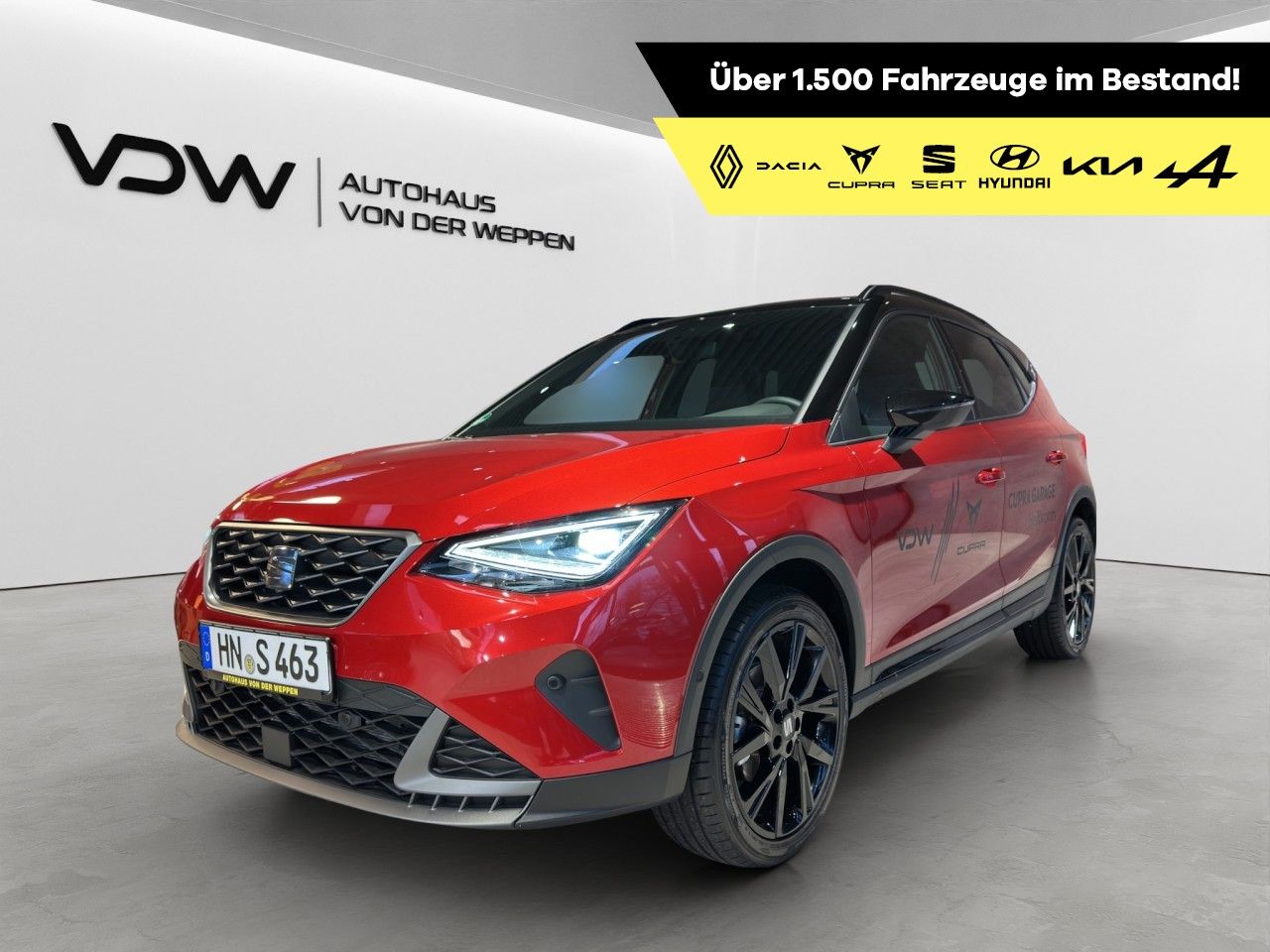Seat Arona FR Black Edition TSI DSG Navi SHZ ACC