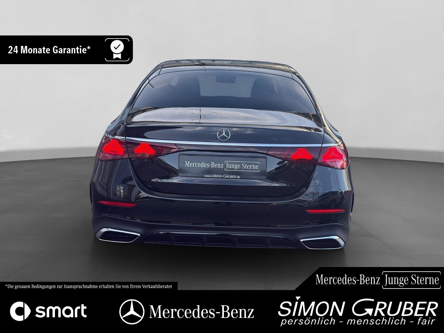 Fahrzeugabbildung Mercedes-Benz E 220 d AMG Superscreen Pano Burm Night 360° 20"