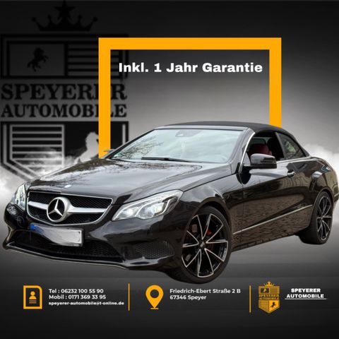 Mercedes-Benz E 220 E -Klasse Cabrio|AUTOMATIK|LED|LEDER|SHZ|