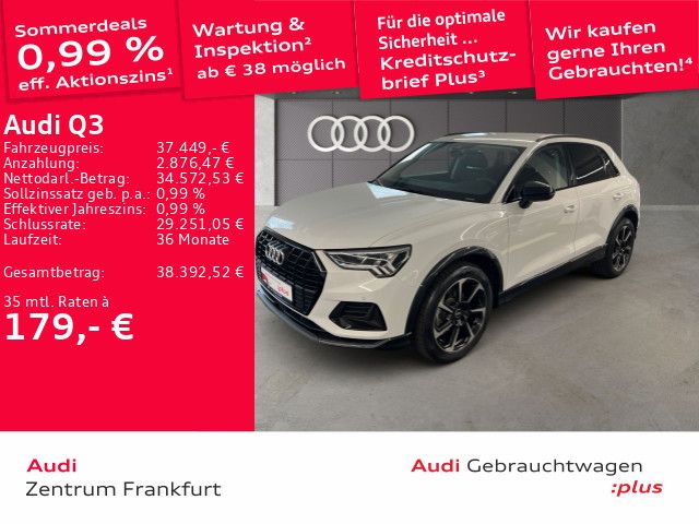 Audi Q3 35 TFSI advanced S tronic LED Navi DAB VC PDC