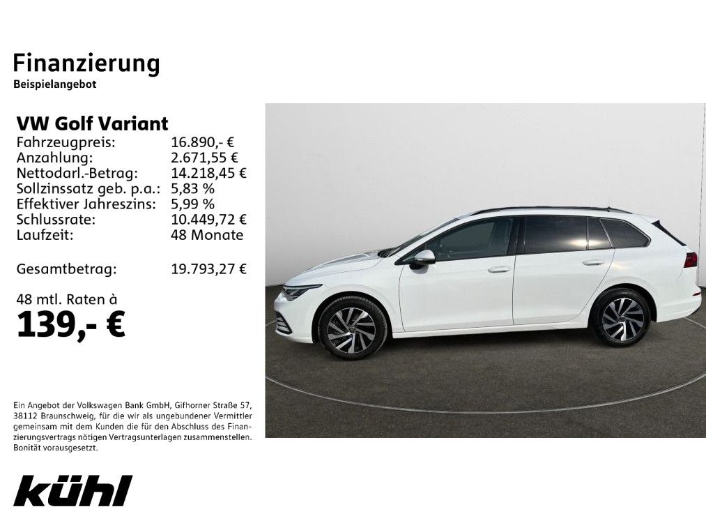 Volkswagen Golf VIII Variant 2.0 TDI Life Navi,LM16 imagem 2