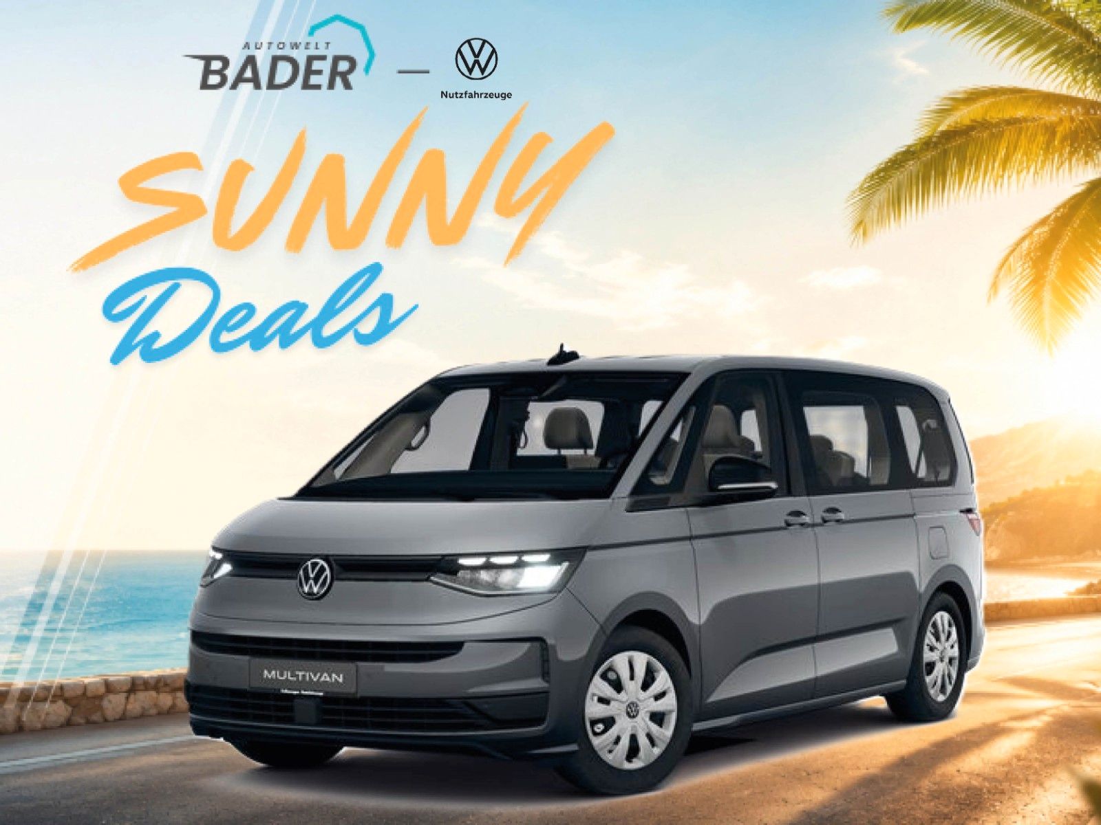Volkswagen Multivan Trend TSI "Sunny Deals" AUTOWELT-BADER!