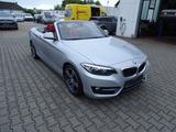 BMW 220d Cabrio Sport Line Automatik, Leder, Klima,  - silberne BMW 220
