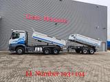 Mercedes-Benz Arocs 2642 6x4 Meiller 3 Seitenkipper + Schmitz