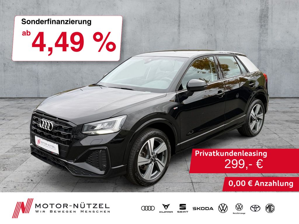 Audi Q2 40 TFSI QU S-TR S-LINE LED+NAVI+RFK+ACC+18"LM