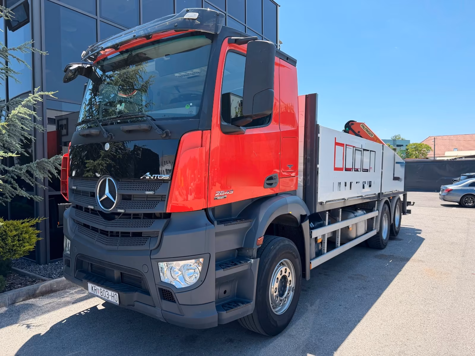 Mercedes-Benz 2643 ANTOS PRITSCHE MIT KRAN PALFINGER PK 18002