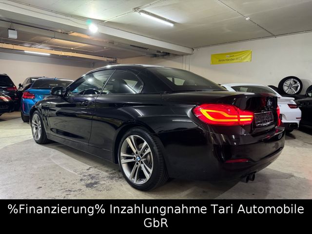 BMW 430i Cabrio Facelift Sport Line Navi-Prof,1.Hand