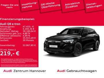 Audi Leasingangebot: Audi Q8 e-tron S line 50 quattro Matrix B&O Kamera Lu