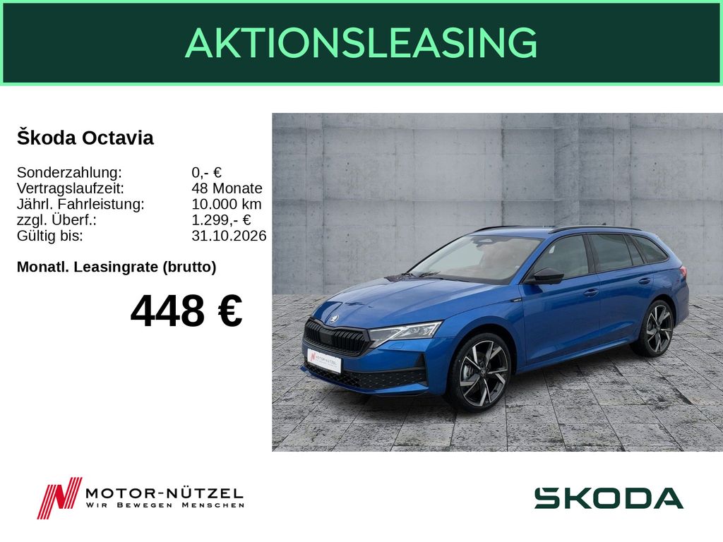 Octavia Combi 2.0 TDI DSG DCC CANTON AHK NAVI