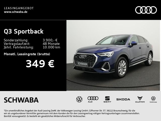Audi Q3 Sportback 40TDI qu. S tr. *2x S line*AHK*18"* imagem 2
