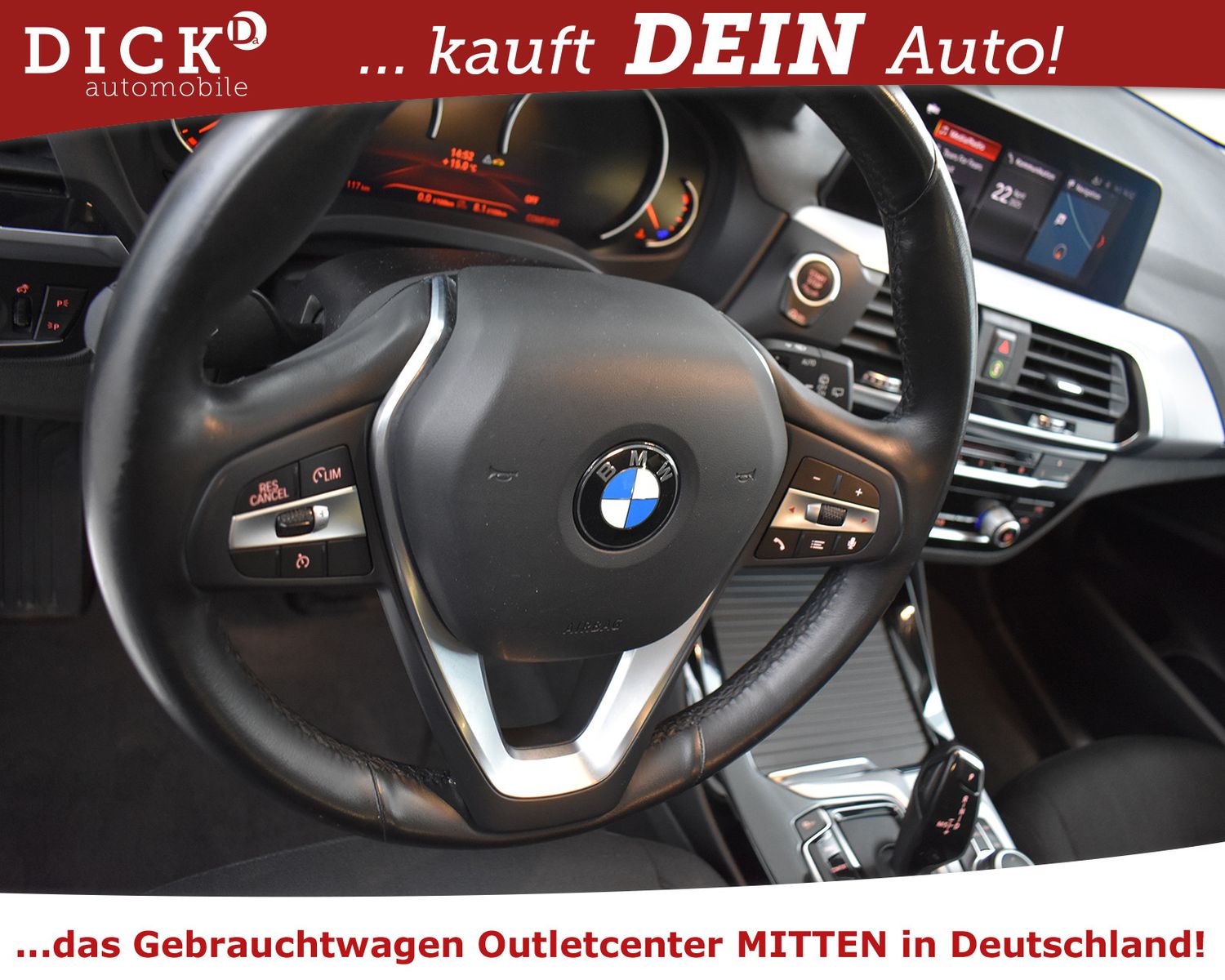 BMW X3 xDrive 20d Aut. NAVI PLUS+LED+SHZ+AHK+TEMP+MF - Image 15