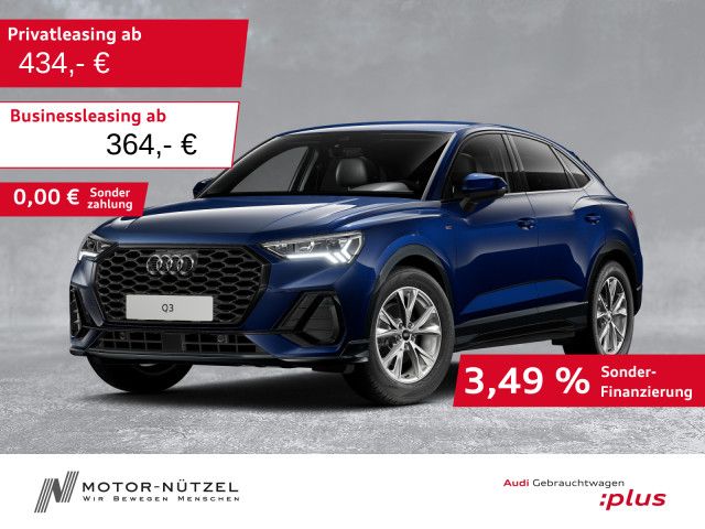 Q3 Sportback 35 TFSI S-TR S-LINE LED+NAV+RFK+ACC