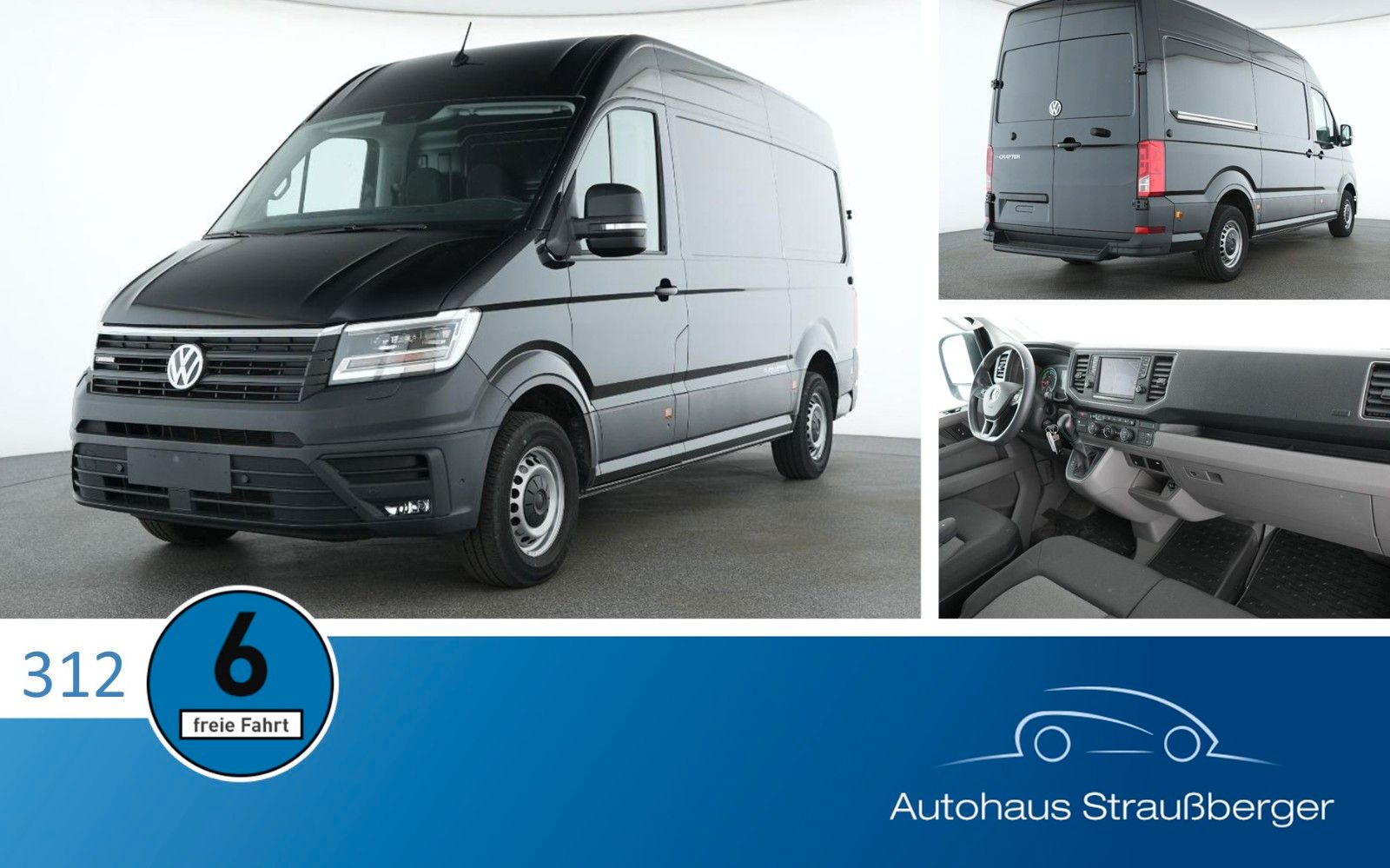 Volkswagen e-Crafter MR Hoch Tempomat Klimaauto. RFK WP