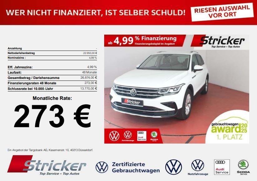 Volkswagen Tiguan Elegance 1.5TSI DSG 273,-ohne Anzahlung M
