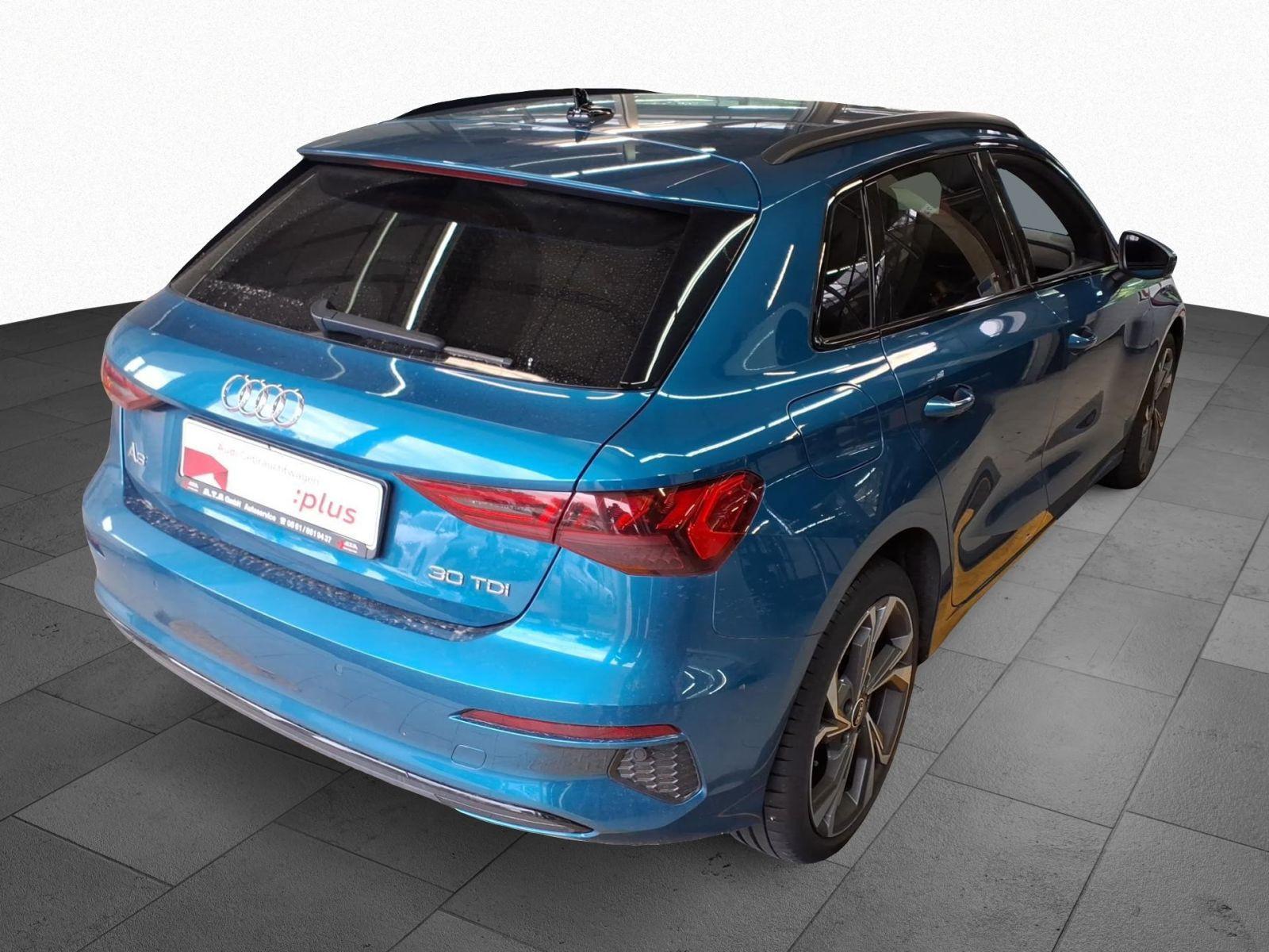 Audi A3 Sportback 35 TDI S line LED Leder AHK Carplay, миниатюра 2