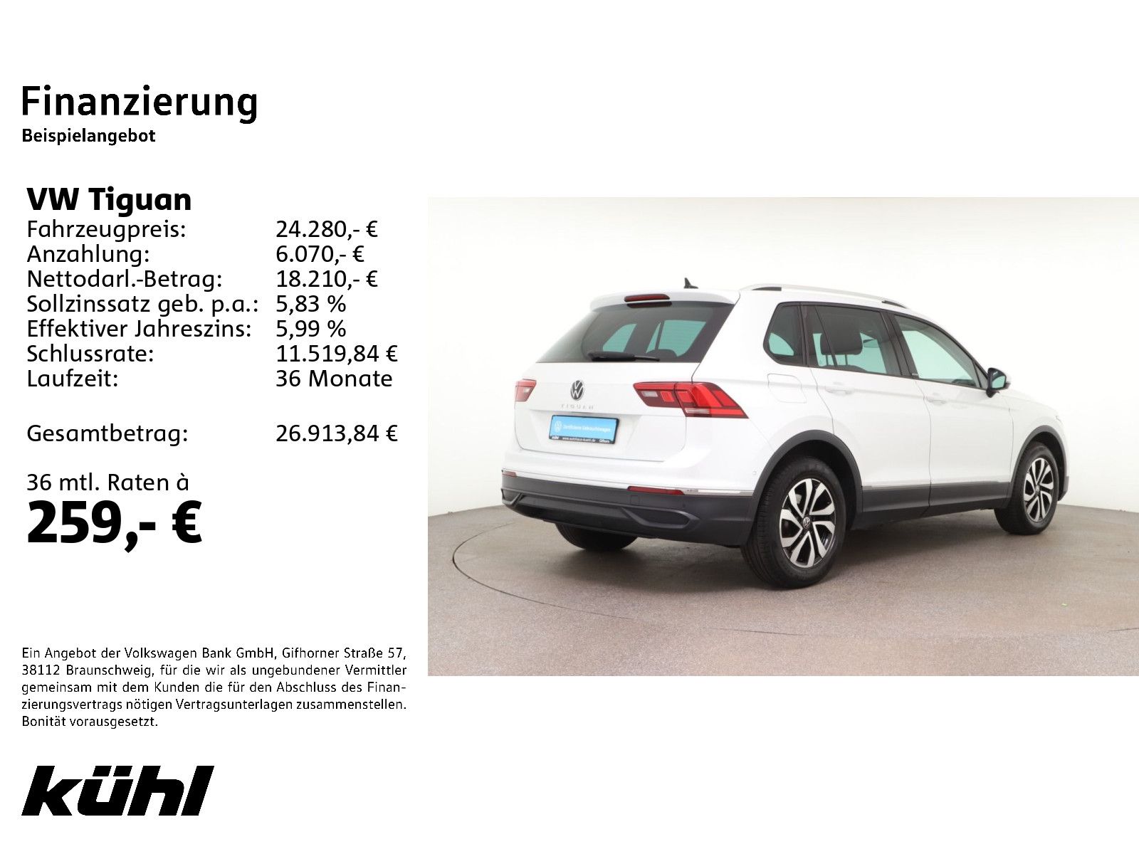 Volkswagen Tiguan 1.5 TSI DSG Active LED ACC App Navi AHK foto 2