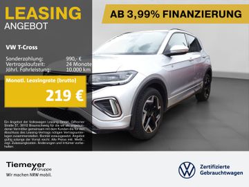 Volkswagen Leasingangebot: Volkswagen T-Cross 1.5 TSI DSG R-LINE MATRIX AHK NAVI KAMER